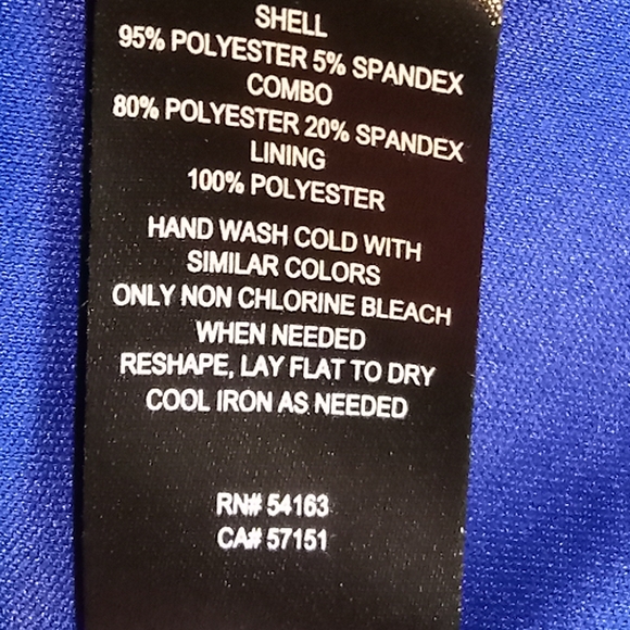 🛍️ BUNDLE ONLY🛍️Jessica Howard Deep Blue Midi Dress - Picture 7 of 9